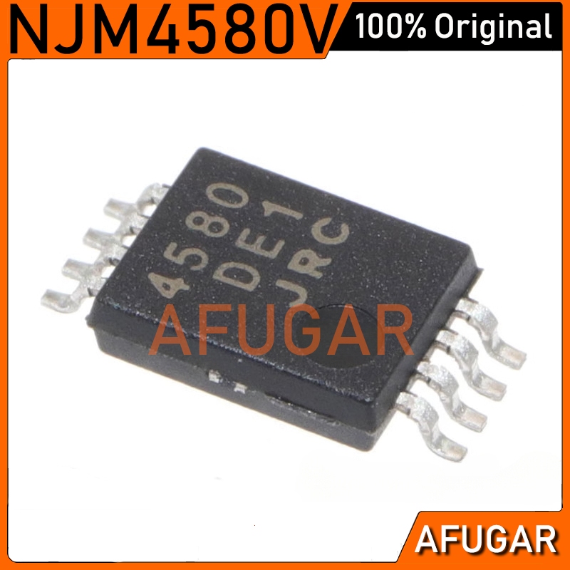 10 CHIẾC NJM4580V SSOP-8 JRC 4580 JRC4580 4580V SSOP8 SMD Bộ khuếch đại hoạt động kép Chip IC mới ng