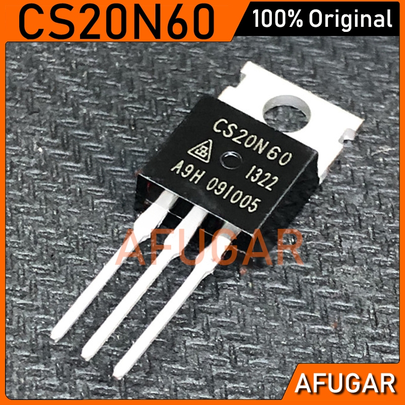 5 Chiếc CS20N60 Chính Hãng TO-220 20N60 A8H TO220 600V / 20A MOSFET Transistor Mới