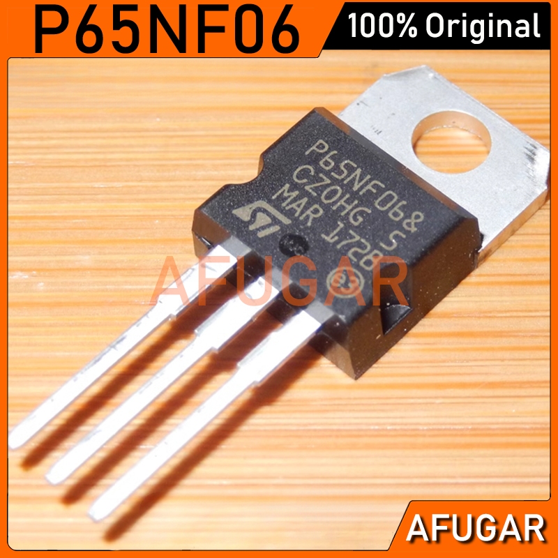 5 / 10 Cái STP65NF06 TO-220 P65NF06 TO220 65NF06 bóng bán dẫn MOS FET mới