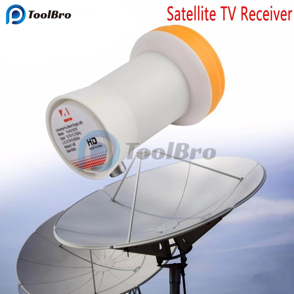 Full HD KỸ THUẬT SỐ ku-BAND Đa Năng Đơn lnb Vệ Tinh Thu TV Vệ Tinh lnb universal ku lnb 1 Đầu Ra LNBF