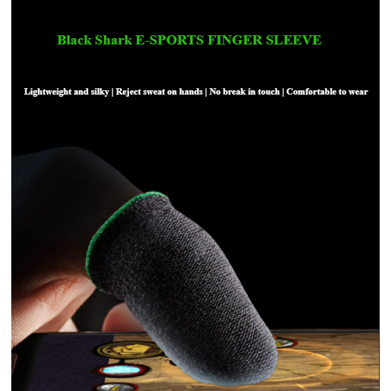 Black Shark E-SPORTS FINGER SLEEVE Game ngón tay