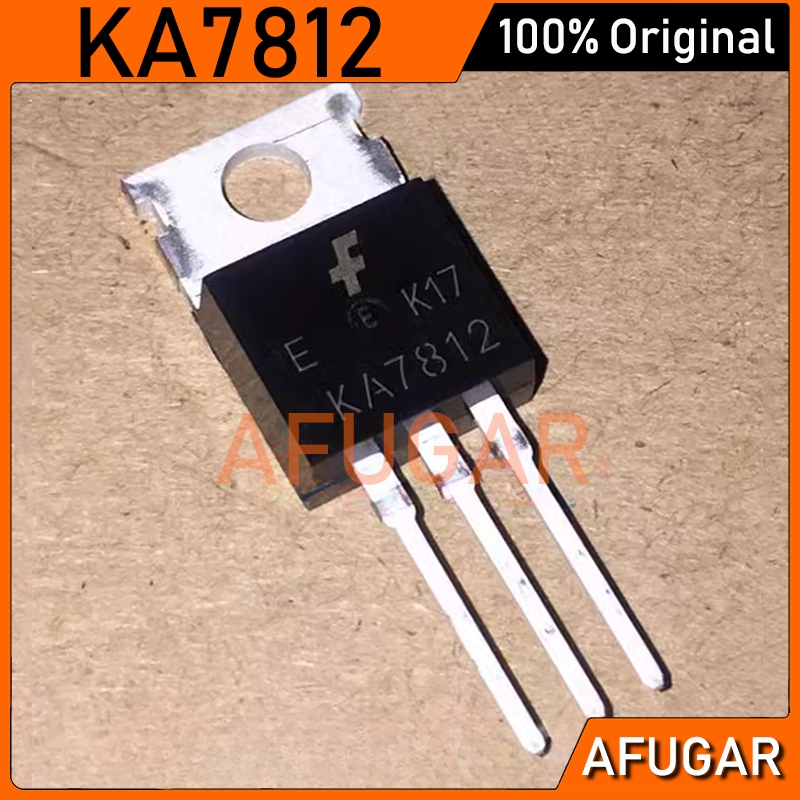 10 Cái 5 Cái Chính Hãng KA7812 TO-220 KA7812ETU TO220 Bộ Điều Chỉnh Ba Đầu Cuối Transistor Mới Chính