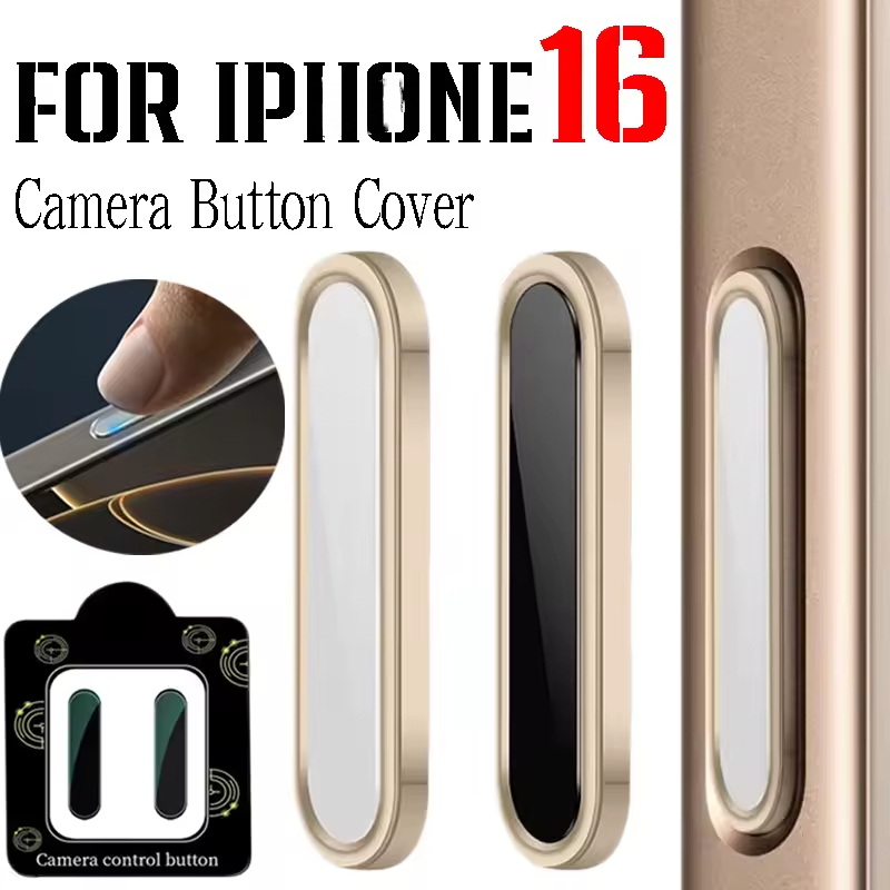 Dành Cho iOS 16 Pro Max 16 Plus Nút Điều Khiển Camera Bao Nhạy Cảm Đảo Thông Minh Kim Loại Điều Khiể