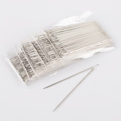 25 cây Kim Thủ Công Dụng Cụ Thêu Mắt Lớn Kim May Tay May Kim Với Threader Nhà DIY May Dụng Cụ