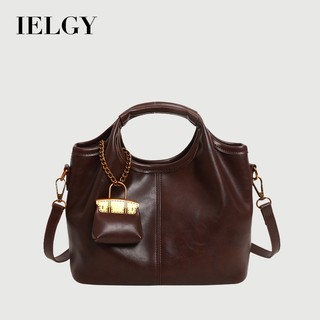  Túi xách cao cấp IELGY Retro Túi Tote đơn giản Túi đeo chéo một vai phù hợp 