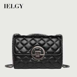  Túi đeo vai dây chuyền thời trang thêu kim cương IELGY Internet Túi vuông nhỏ phổ biến 