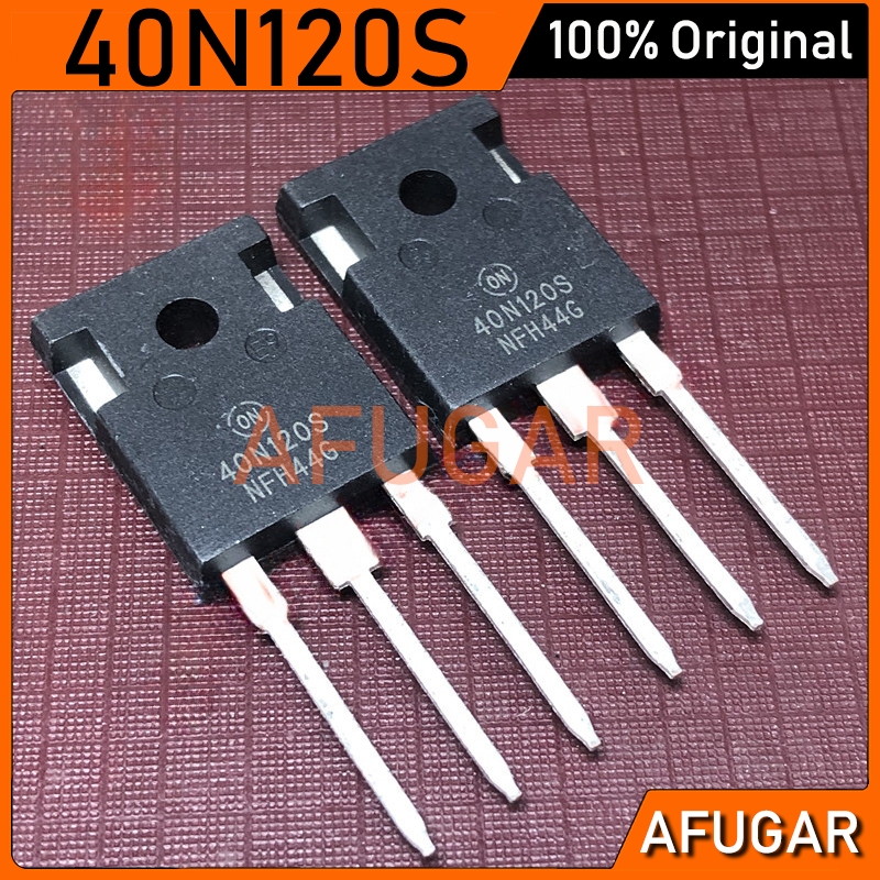 2 Chiếc Chính Hãng 40N120S NGTB40N120SWG TO-247 1200V 40A Máy Hàn Biến Tần IGBT Ống Đơn Mới