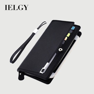 IELGY Ví Nam Mới Dây Kéo Túi Điện Thoại Di Động Dài Đa Năng