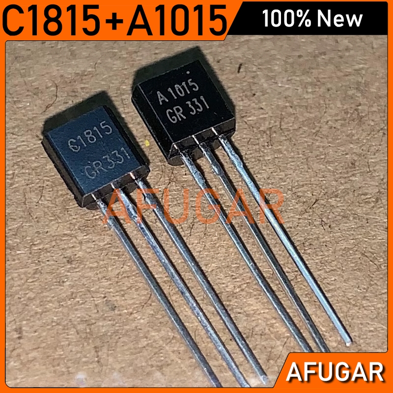 20 Cái C1815 2SC1815 A1015 2SA1015 bộ ba TO-92 NPN mới nguyên bản