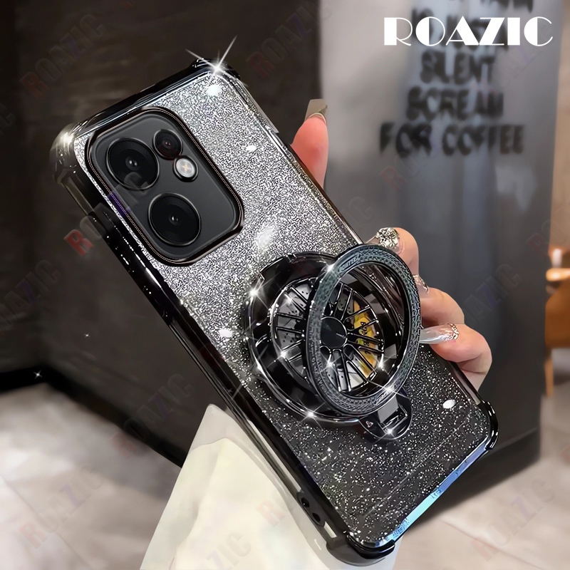 Xoay Thiết Kế Con Quay Giá Đỡ Ốp Lưng Điện Thoại OPPO Reno 13F / OPPO Reno 13F 5G / OPPO Reno 13F 4G