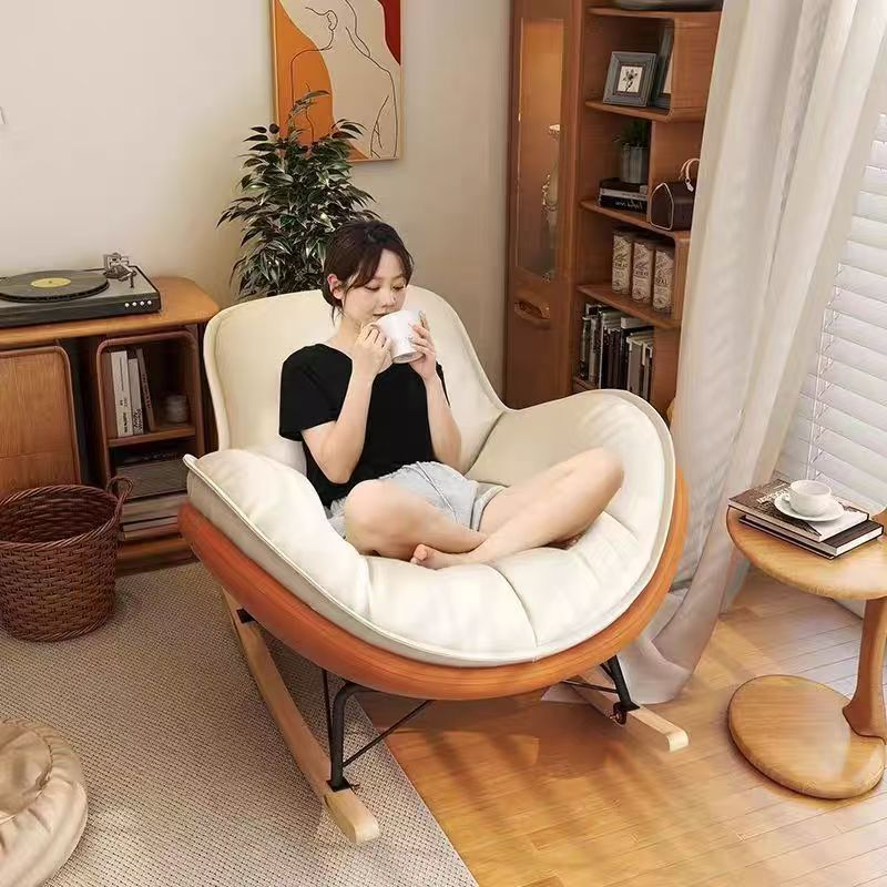 【giao hàng 24 giờ】Ghế Lười Phong Cách Bắc Âu Hình Quả Trứng Chim Cánh Cụt Sang Trọng Trang Trí Ban Công Phòng Khách Phòng Ngủ | BigBuy360 - bigbuy360.vn