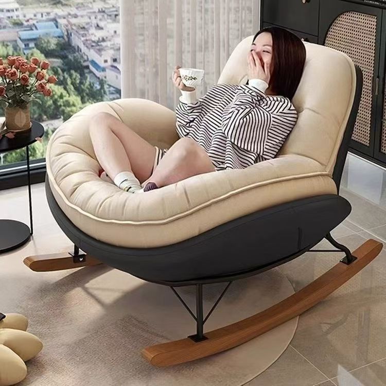 【giao hàng 24 giờ】Ghế Lười Phong Cách Bắc Âu Hình Quả Trứng Chim Cánh Cụt Sang Trọng Trang Trí Ban Công Phòng Khách Phòng Ngủ | BigBuy360 - bigbuy360.vn