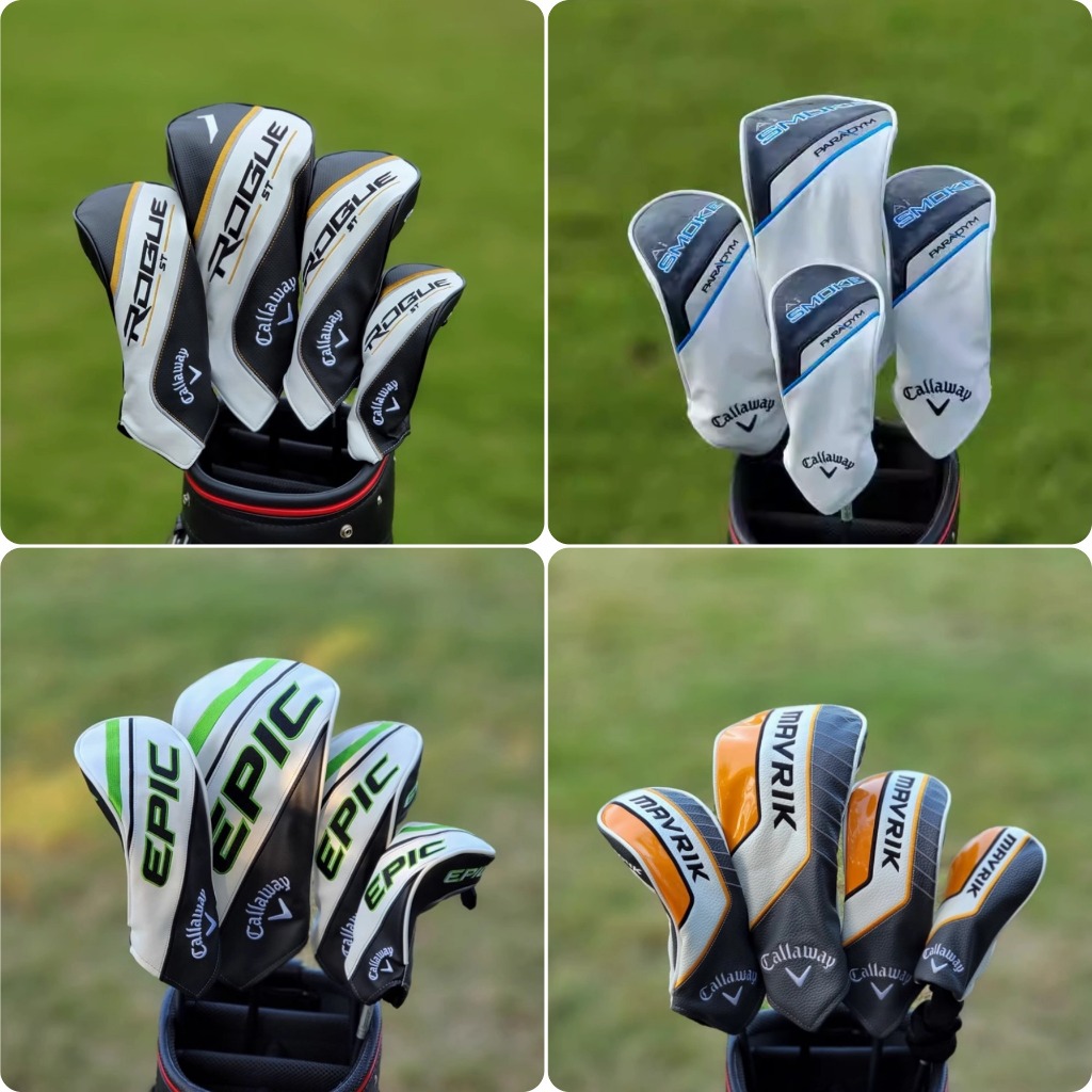 Callaway Golf Club cover Golf Wood cover Golf Hybrid Da PU Golf head cover Hybrid head cover
