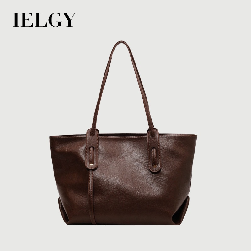 IELGY Cao Cấp Cảm Giác Dung Tích Lớn Túi Hợp Thời Trang Di Động Tote Đi Lại Lớp Túi Đeo Vai