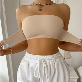  Áo ngực nâng ngực quây có nút phía trước dành cho nữ chống trượt không có dây lót thoải mái không dây đồ lót D452QK 