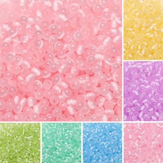Beadia mùa hè 150 miếng 4mm Trong Nước Siêu Tuyệt Vời Kính Mắt Mèo Hạt Cơm Cho DIY Trang Sức Vòng Tay Vòng Cổ Làm Phụ Kiện