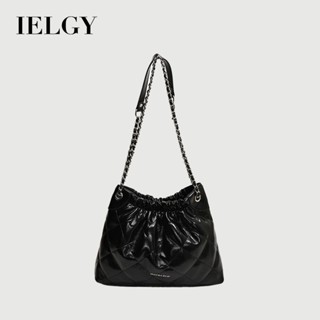 Túi xích kim cương IELGY Dung tích lớn Túi xô kết cấu cao cấp một vai