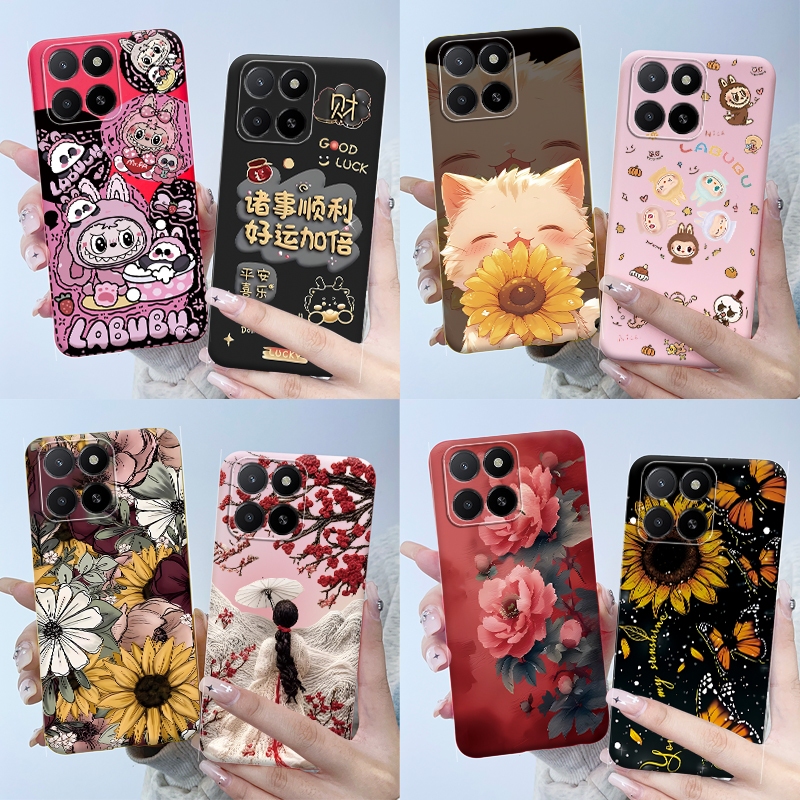 Dành Cho Honor X5b 4G X5b Plus 4G Ốp Điện Thoại X5bPlus Silicon Mềm TPU Ốp Lưng Hoạt Hình Thời Trang