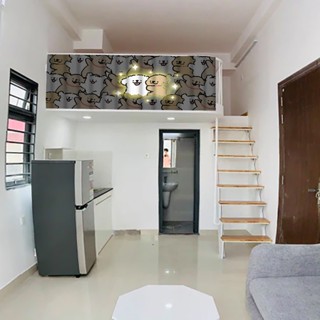 Rèm che gác lửng 220*70cm/ 220*100cm, rèm DÁN KÈM GAI DÁN lan can gác trọ vải poly