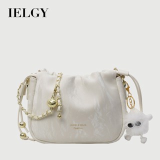 IELGY Túi mây nữ gấp túi OL đi lại túi nách hoang dã mặt mềm Túi đeo dưới cánh tay túi xách