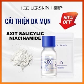 ICE LERSKIN Tinh Chất Mụn Chính Xác  axit salicylic, niacinamide và các thành phần có lợi cho da khác, Phù hợp với mọi loại da