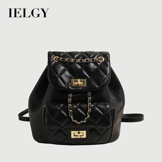  Ba lô IELGY nữ phiên bản Hàn Quốc mini hình thoi nhỏ thơm retro túi dây chuyền phù hợp thông thường 