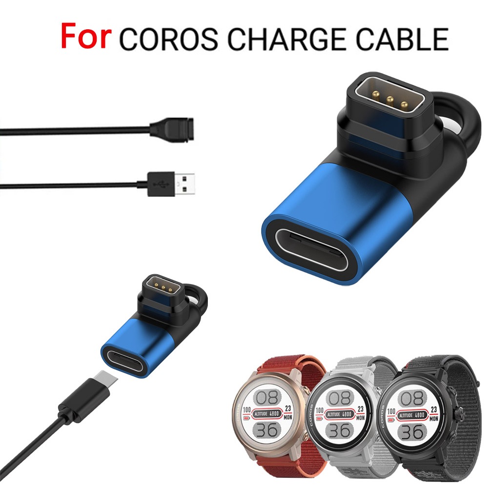 Bộ chuyển đổi cáp sạc USB cho COROS PACE 3 2 / COROS APEX 2 Pro / COROS APEX Pro APEX 42 / COROS VER