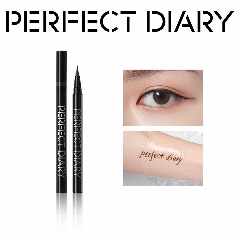 Bút kẻ mắt PERFECT DIARY dạng lỏng chống thấm nước lâu trôi nhanh khô dễ sử dụng không bị nhòe lem 4.5g