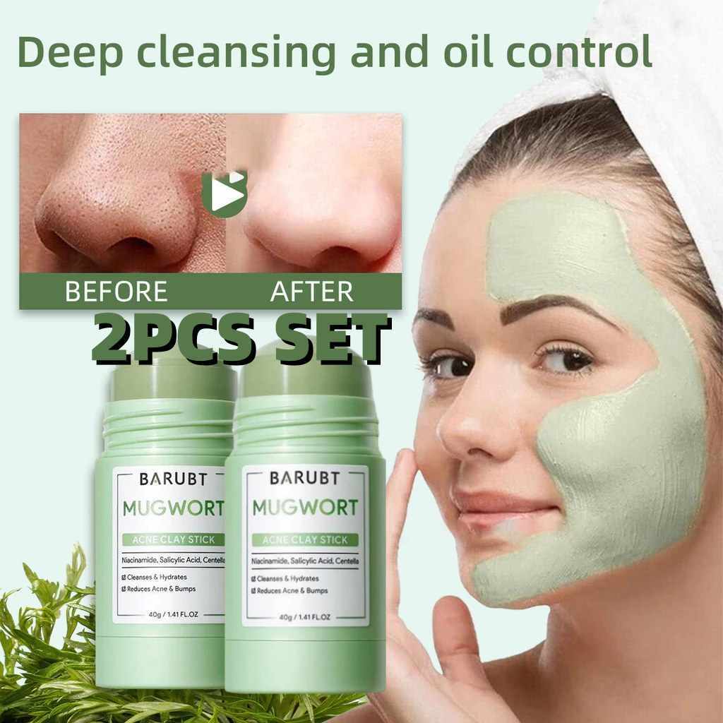 Hoa hậu hoa hồng 2 cái/1 cái mặt nạ dính Alaska Volcano Removal mụn đầu đen mặt nạ bùn mặt nạ Muka c