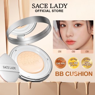 BB Cushion SACE LADY Phấn Nước Kem Chống Thấm Nước Kiểm Soát Dầu Lâu Trôi SPF30 10g