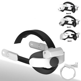 Dành Cho Meta Quest 2 / Quest 3 / Quest 3S Sạc Có Thể Tháo Rời Mũ Elite (M065) Kính VR Tai Nghe Mũ Bảo Hiểm Thắt Lưng Phụ Kiện Thực Tế Ảo
