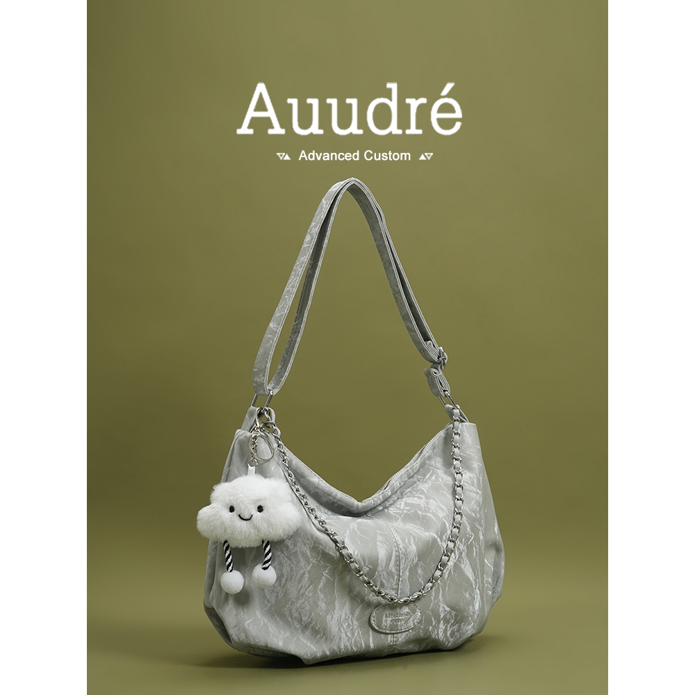 Auudre Bề Mặt Mềm Túi Dung Tích Lớn Nữ 2026 Phong Cách Mới Xuân Hè Đi Lại Túi Đeo Vai