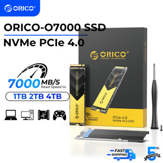 Orico M.2 NVMe SSD PCIe 4.0 Lên đến 7000MB / giây 1TB 2280 Ổ cứng thể rắn bên trong (O7000)