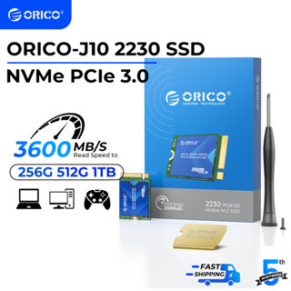 Orico J10 M.2 2230 NVMe SSD PCIe 3.0 256GB 512GB 1TB 3600MB / s cho PS5 Gaming (ORICO-J10)