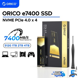 Orico E7400 M.2 NVMe SSD PCIe 4.0 Lên tới 512GB 1TB 2280 PCIe 4.0x4 Ổ cứng (ORICO E7400)