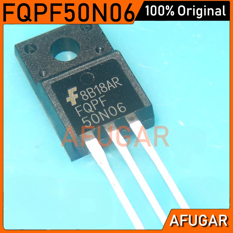 10 Chiếc FQPF50N06 50N06 50N06C 50A / 60V FET TO220F Mới nguyên bản