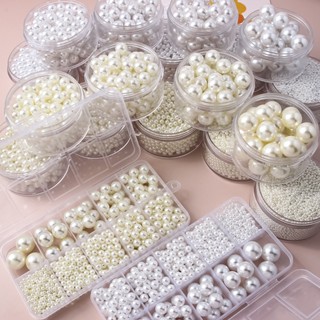 St.kunkka 400 chiếc Hạt Ngọc Trai Nhân Tạoviên ngọc trai giả bằng nhựa ABS dùng làm đồ trang sức DIY