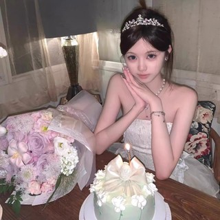 Vương Miện Cài Tóc Đính Đá Lấp Lánh