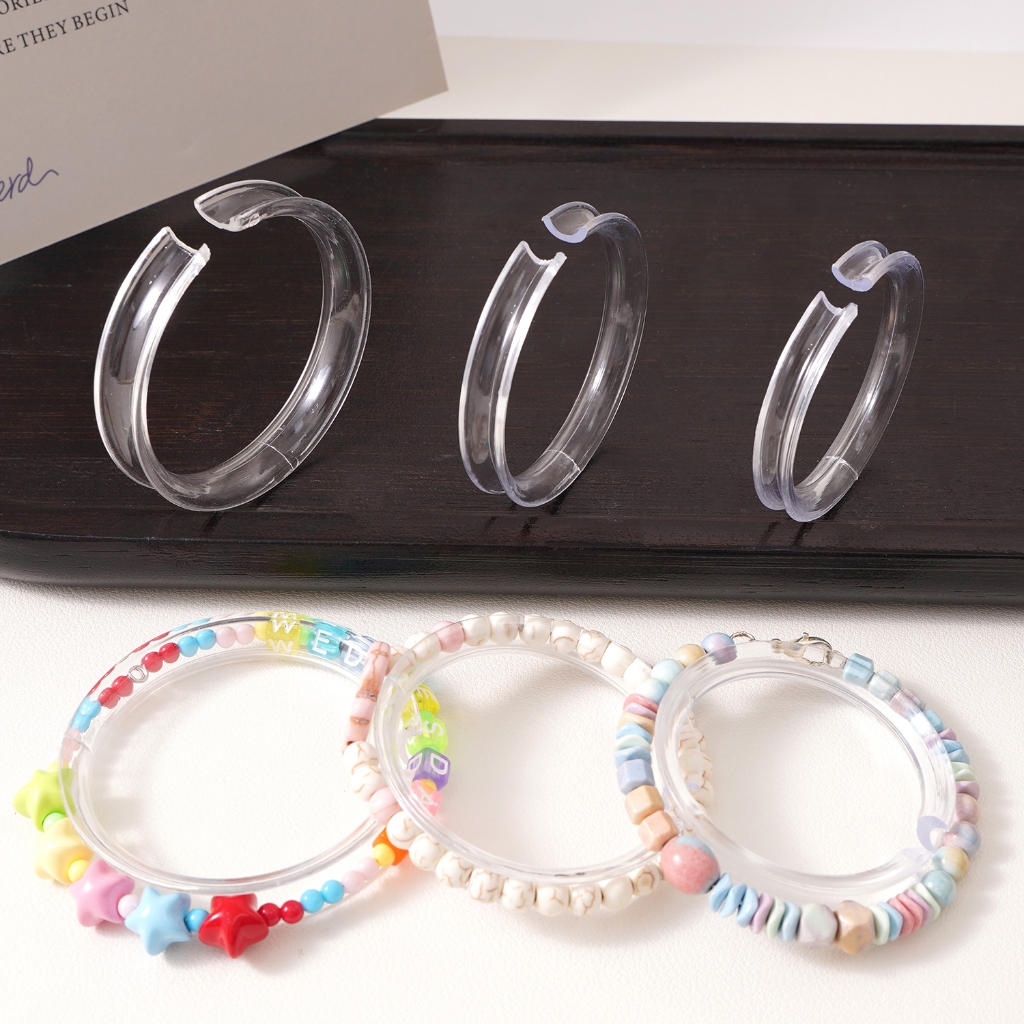 Vòng đeo tay trưng bày trong suốt Acrylic Vòng đeo tay Vòng đeo tay Vòng đeo tay Hỗ trợ vòng đeo tay