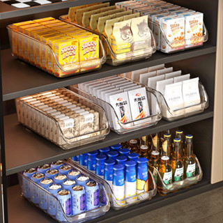 Tủ Sắp Xếp Ngăn Kéo Acrylic Trong Suốt Nhà Bếp Để Bàn Đồ Ăn Nhẹ Đồ lặt vặt Hộp Bảo Quản Đa Chức Năng Dung Tích Cao Tủ Lạnh Sắp Xếp