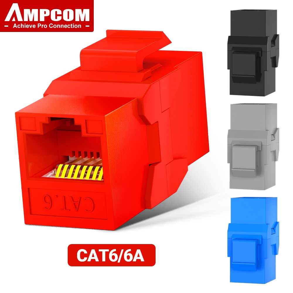 Jack ghép nối Keystone AMPCOM, Jack cắm Keystone khớp nối nội tuyến RJ45, Bộ chuyển đổi mô-đun Keyst