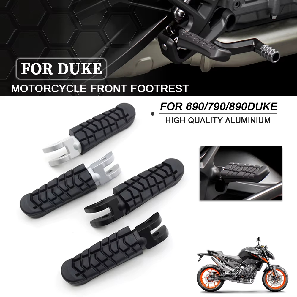 Dành Cho DUKE 690 790 890 690Duke 790Duke 890Duke 2018-2024 Xe Máy Chốt Còn Lại Chân Trước Footpegs 