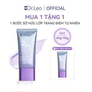   MUA 1 TẶNG 1  Kem Lót Dr.Leo Trang Điểm 50g*2 Che Lỗ Chân Lông Làm Sáng Tông Màu Da 
