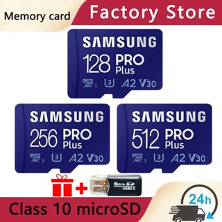 Thẻ nhớ Samsung Micro SD 128GB, 256GB, 512GB Classe 10 A2 Thẻ Micro TF 64GB, 1TB, 32GB Thẻ Flash tốc độ cao, Thích hợp cho điện thoại di động, máy tính, máy ghi âm lái xe, máy ảnh, camera quan sát