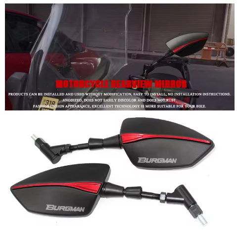 Dành Cho BURGMAN AN125 AN250 AN400 AN650 AN 650 Burgman 400 650 125 200 Xe Máy Gương Chiếu Hậu