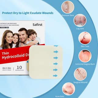 Eshylala Hydrocolloid Dính Mặc Vết Thương Vô Trùng Mỏng Chữa Bệnh Miếng Dán Eshylala