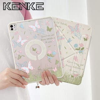 Ốp lưng iPad KENKE chính hãng gập chữ Y - Mẫu mới 2024 họa tiết hoạt hình siêu cute Cho iPad Mini 6/7 (A17 Pro) 2025 (M3) ipad 11 (A16) Air 4/5 (M2), Pro 11/12.9 inch (M4), iPad 7/8/9/10 - Bao da đa năng chống sốc giá rẻ OplungiPad2024