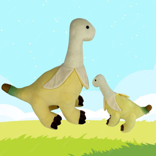28cm Gấu bông Khủng long chuối Búp bê khủng long Gối khủng long Đồ chơi nhồi bông
