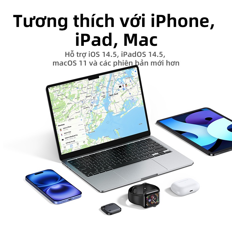 Ugreen Thẻ Thông Minh Định Vị Thông Minh Chống Mất Bluetooth5.0 Finder Airtag Theo Dõi Finder Định Vị Cho iPhone / iPad / Mac | BigBuy360 - bigbuy360.vn