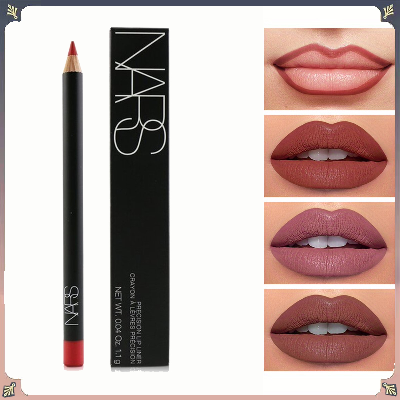 🔥 12 Màu NARS Lip Liner Chống Thấm Nước Chống Mồ Hôi Không Dễ Phai Màu Cốc Chống Dính Bút Son Môi Đơn Sắc